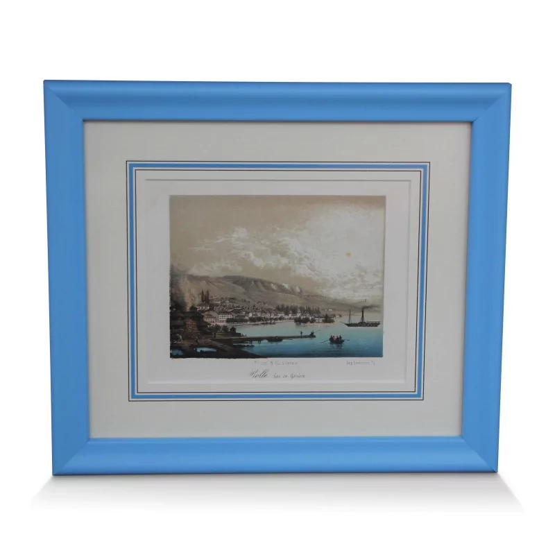 A work "Rolle, Lake Geneva" - Moinat - Prints, Reproductions